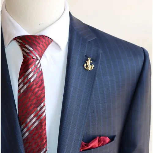 Gk Anchor Lapel Pin Badge